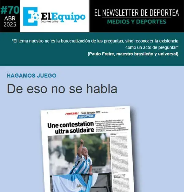 Boletín de noticias creado por Deportea